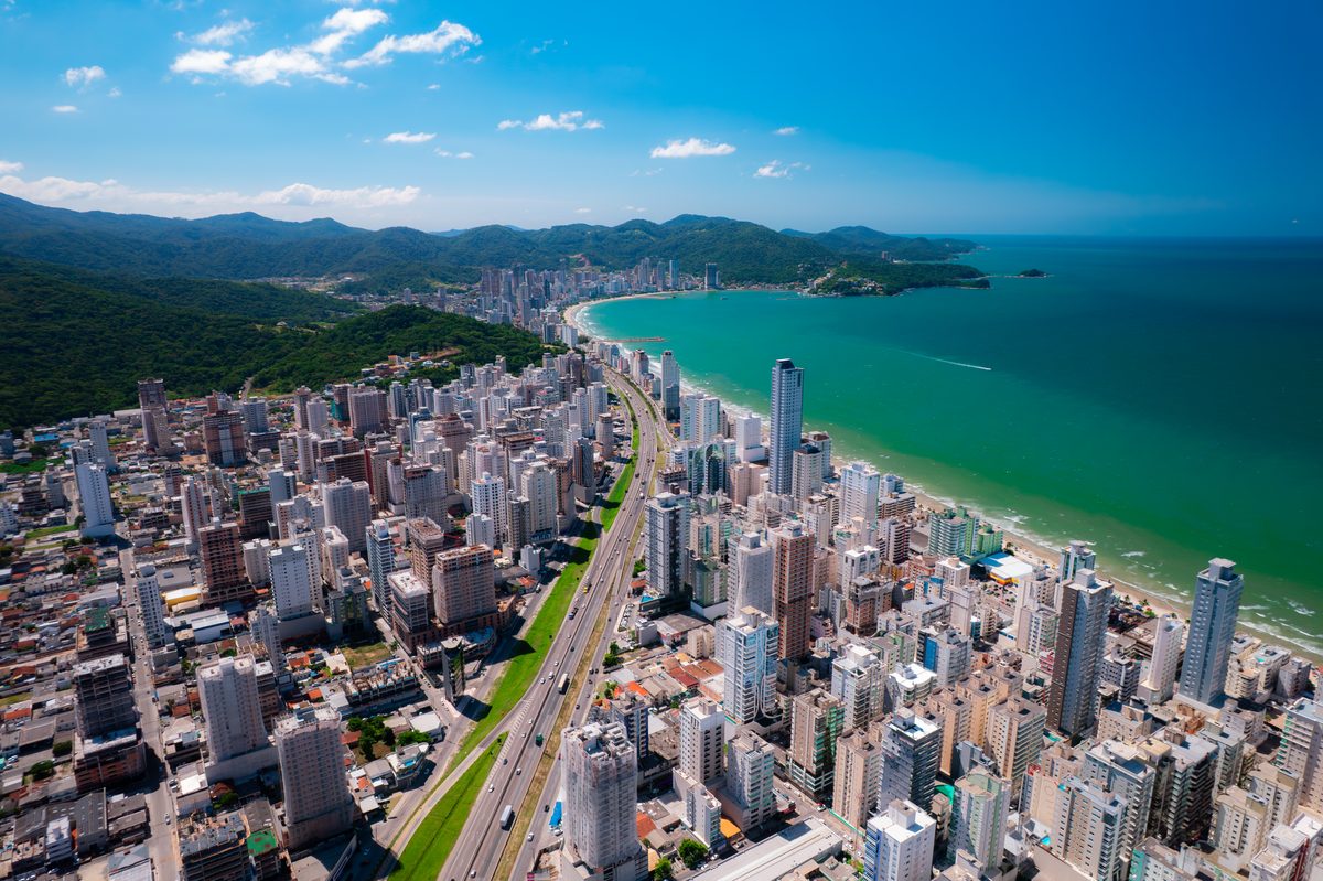 Baía de Porto Belo destino náutico